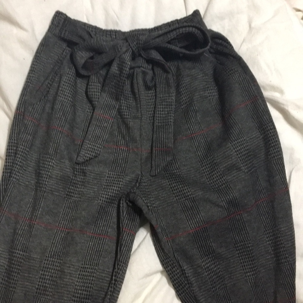 Plaid pants